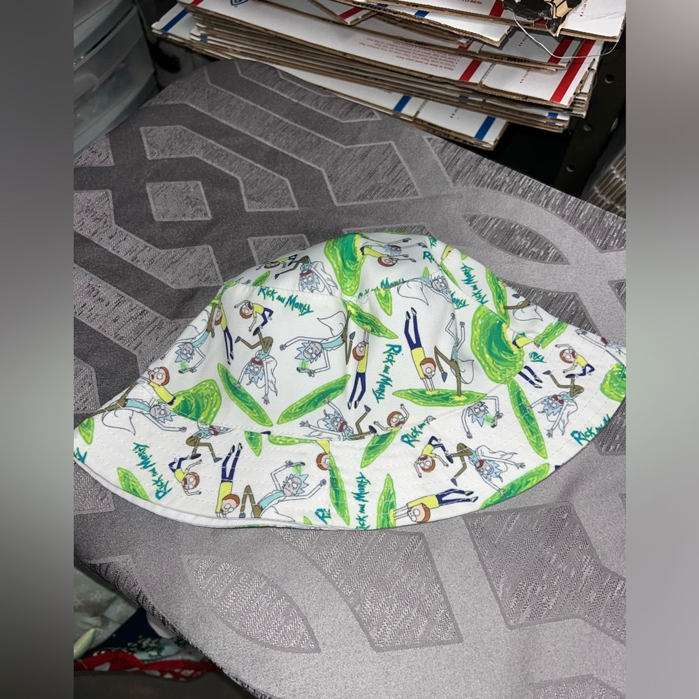 Rick and morty bucket hat